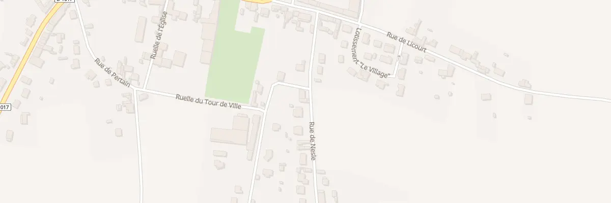 Plan du 8A Rue de Nesle à Marchélepot-Misery