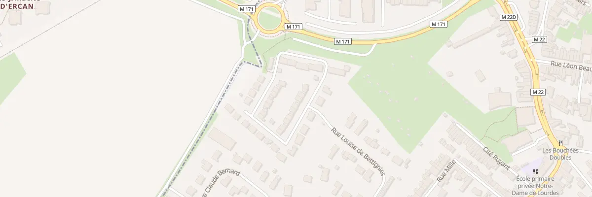 Plan du 6 Rue Marguerite Yourcenar à La Chapelle-d’Armentières