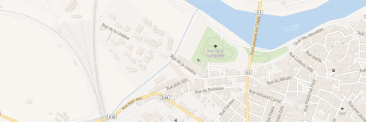 Plan du 6 Rue de la Llobère à Rivesaltes