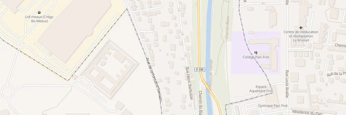 Plan du 51 Rue Henri Barbusse à Crégy-lès-Meaux