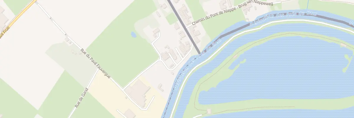 Plan du 11 Che des Jardiniers à Nieppe