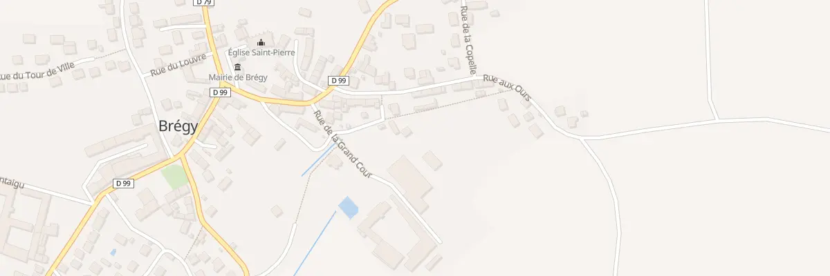 Plan du 4 Rue d’En Bas à Brégy