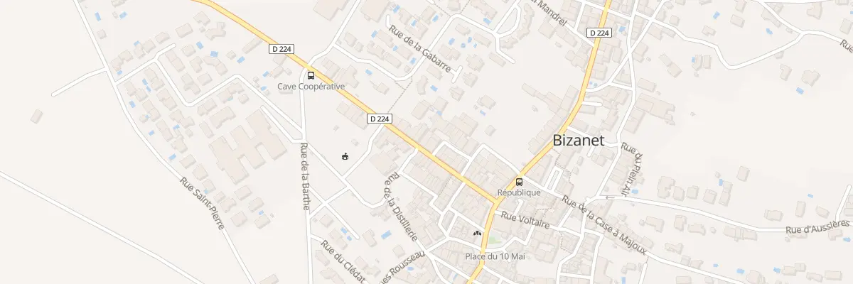 Plan du 24 Rue de la Gare à Bizanet