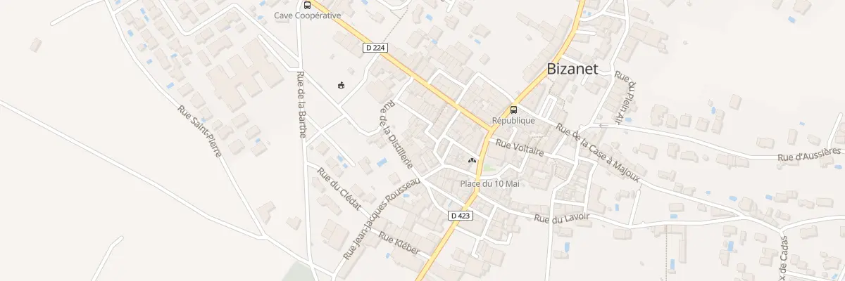 Plan du 16A Rue de l’Ancien Courrier à Bizanet