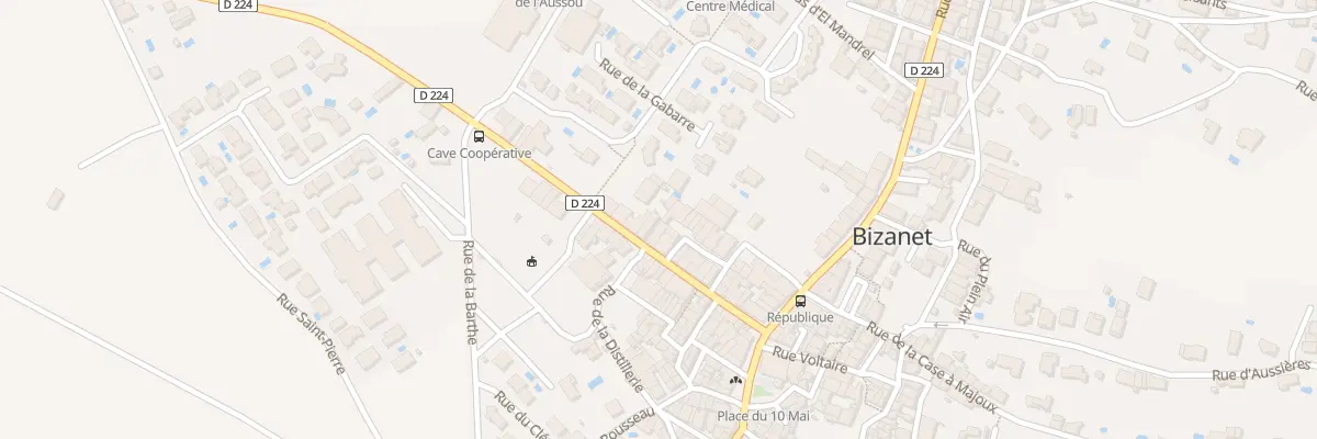 Plan du 28 Rue de la Gare à Bizanet