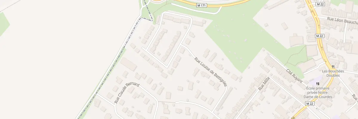 Plan du 17 Rue Marguerite Yourcenar à La Chapelle-d’Armentières