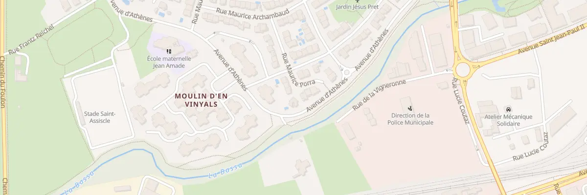 Plan du 22 Rue Maurice Porra à Perpignan