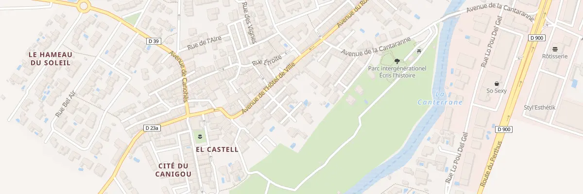 Plan du 5 Imp des Pinsons à Pollestres