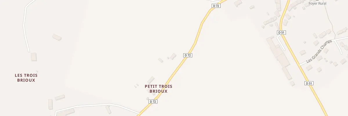 Plan du 210 Petit Troisbrioux à Charentonnay