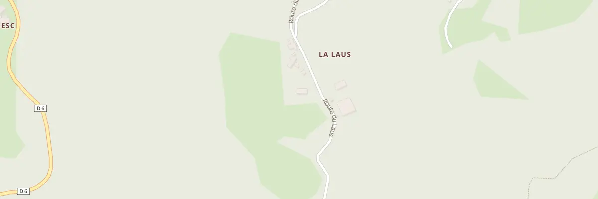 Plan du 5118 Le Laus à Lassouts