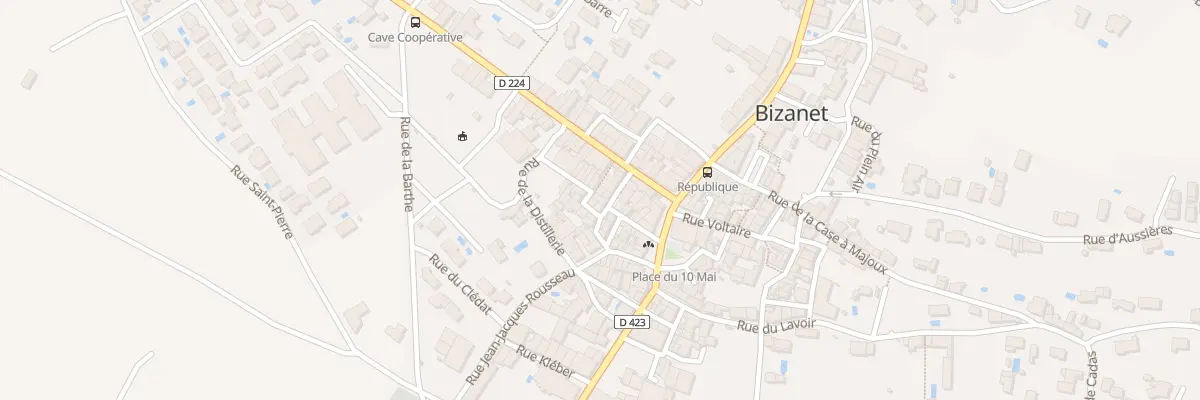 Plan du 8 Rue de l’Ancien Courrier à Bizanet