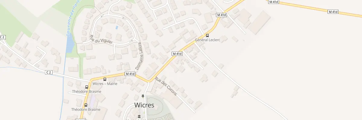 Plan du 102 Rue du Général Leclerc à Wicres