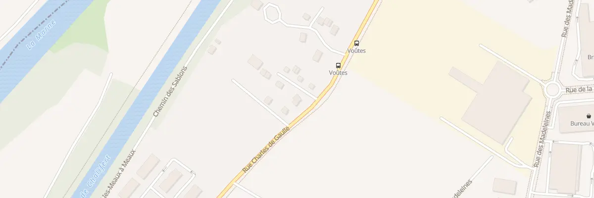 Plan du 513 Rue Charles de Gaulle à Mareuil-lès-Meaux