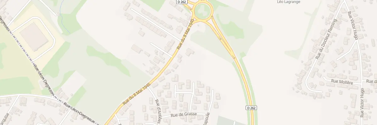 Plan du 550 Rue du 8 Mai 1945 à Noyelles-sous-Lens