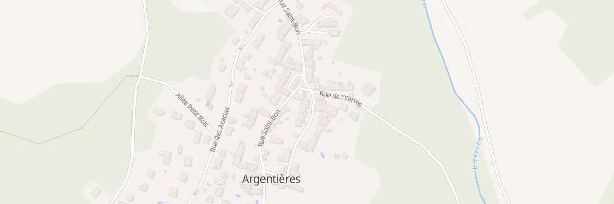 Plan du 2 Rue du Pressoir à Argentières