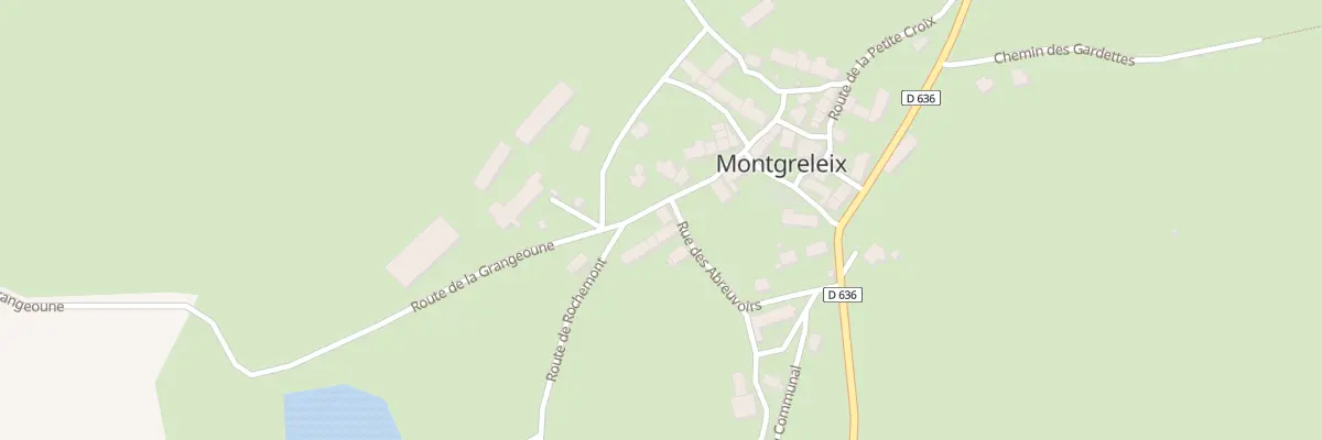 Plan du 5031 Le Bourg à Montgreleix