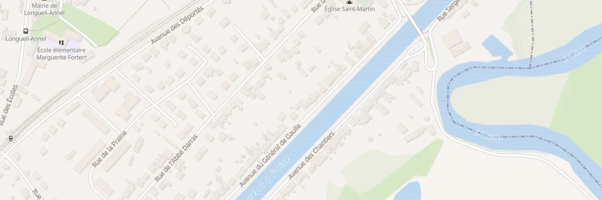 Plan du 115 Av du Général de Gaulle à Longueil-Annel
