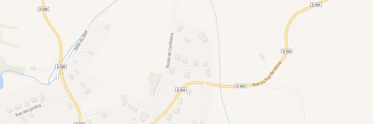 Plan du 83 Rue de Barme à Olby