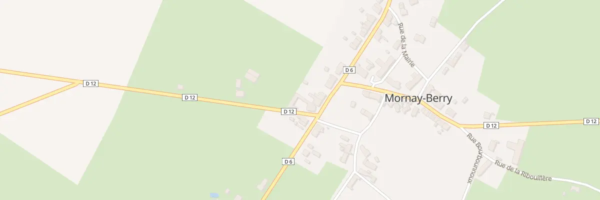 Plan du 2 Rte de Villequiers à Mornay-Berry