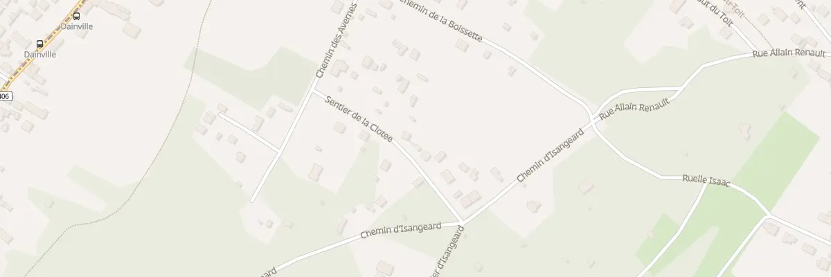 Plan du 13 Sen de la Clotee à Villiers-sur-Morin