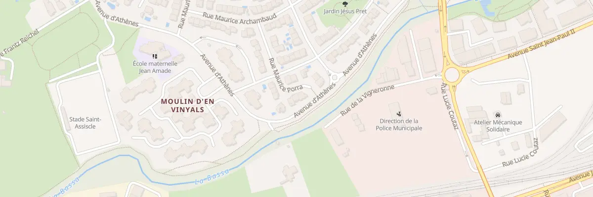 Plan du 26 Rue Maurice Porra à Perpignan