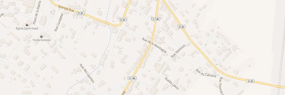 Plan du 7 Rue de Maurepas à Bacouel-sur-Selle