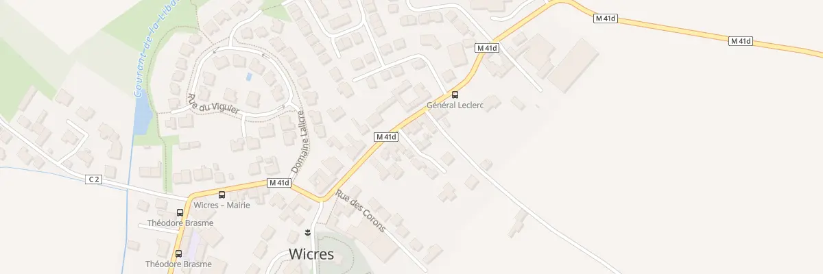 Plan du 140 Rue du Général Leclerc à Wicres