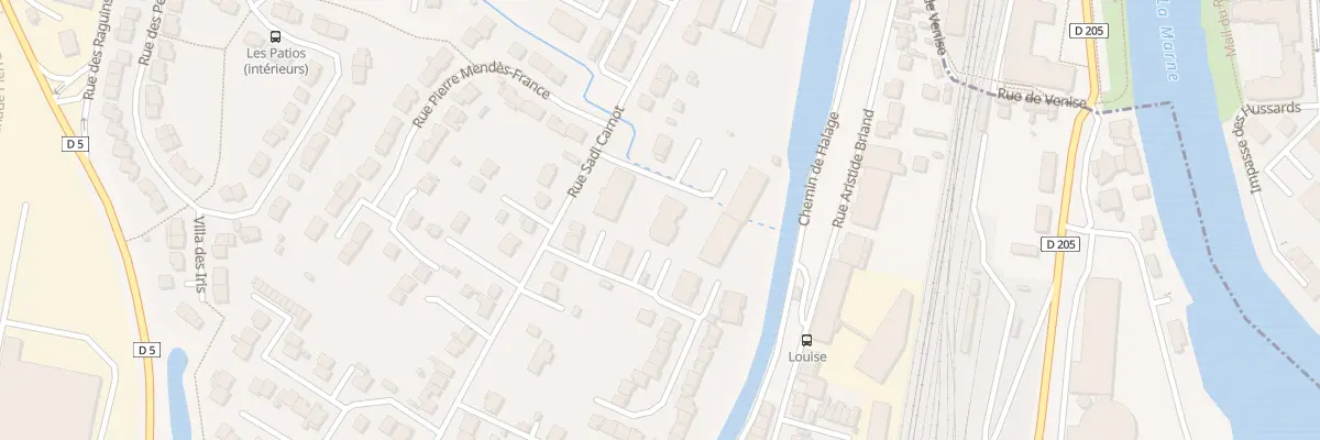 Plan du 19B Rue Sadi Carnot à Villenoy