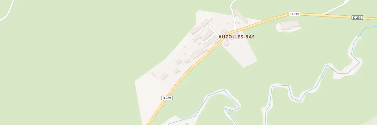 Plan du 6032 Auzolles Bas à Albepierre-Bredons