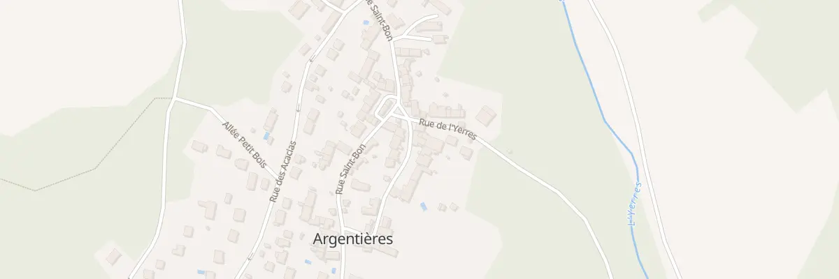 Plan du 1T Rue du Pressoir à Argentières