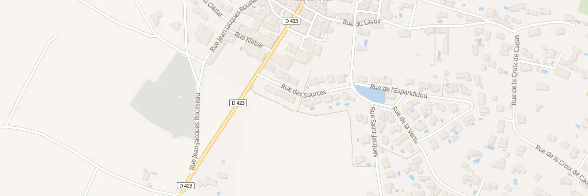 Plan du 11 Rue des Sources à Bizanet