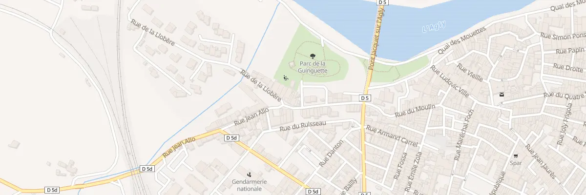 Plan du 22 Rue de la Guinguette à Rivesaltes