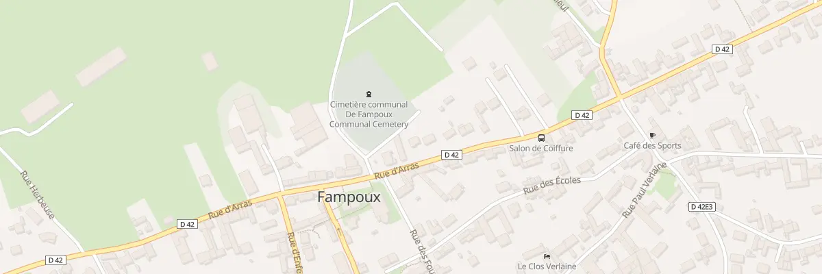 Plan du 27 Rue d’Arras à Fampoux