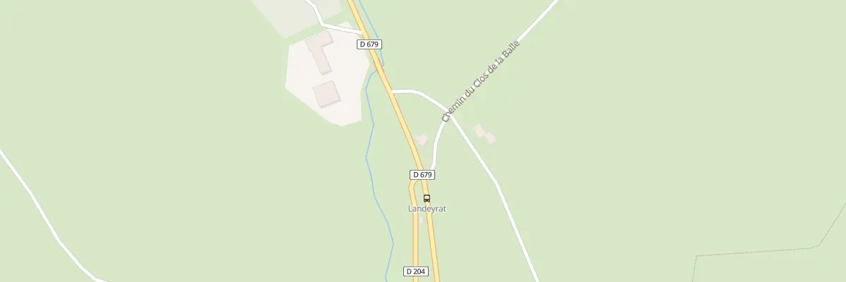 Plan du 5001 Le Pont des Ondes à Landeyrat