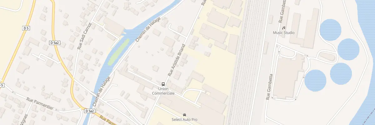 Plan du 53 Rue Aristide Briand à Villenoy