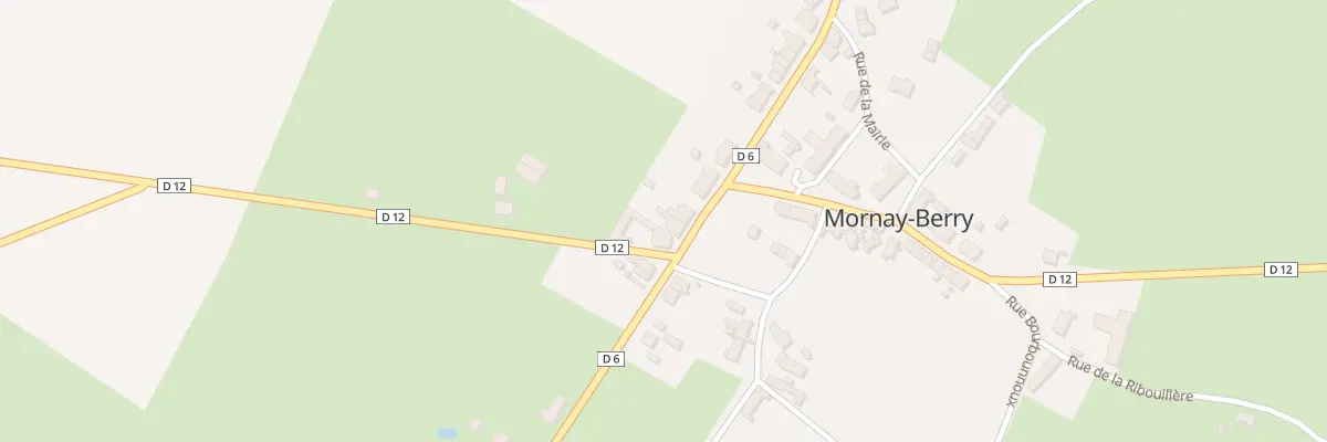 Plan du 1 Rte de la Charité à Mornay-Berry