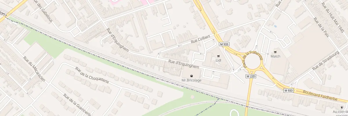 Plan du 42 Rue d’Erquinghem à Armentières