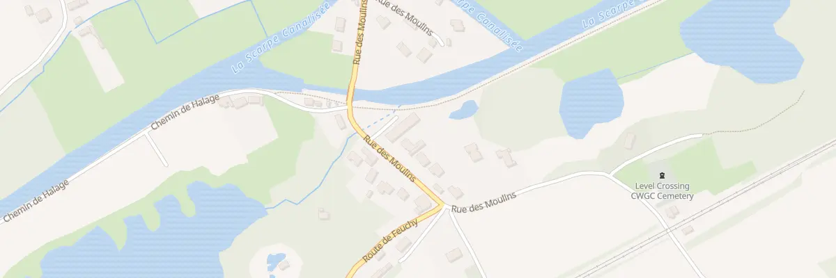 Plan du 14 Rue des Moulins à Fampoux