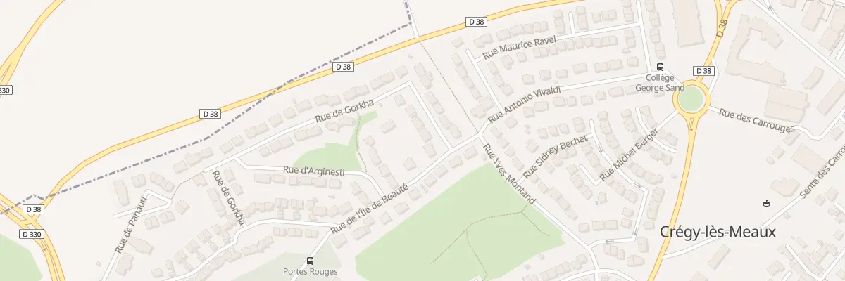 Plan du 30 Rue de Gorkha à Crégy-lès-Meaux