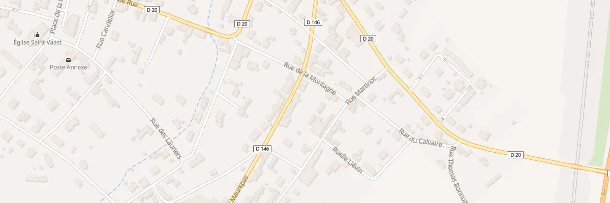 Plan du 12 Rue de Maurepas à Combles