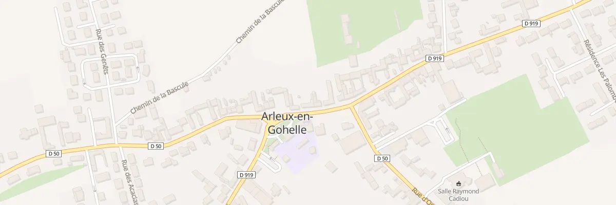 Plan du 3 Rue d’Arras à Arleux-en-Gohelle
