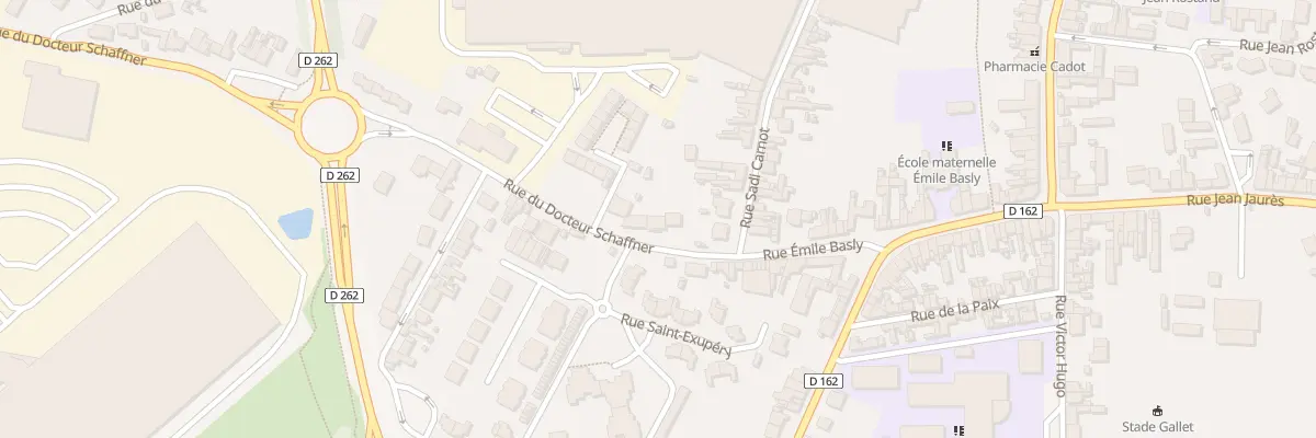 Plan du 58 Rue du Docteur Schaffner à Noyelles-sous-Lens