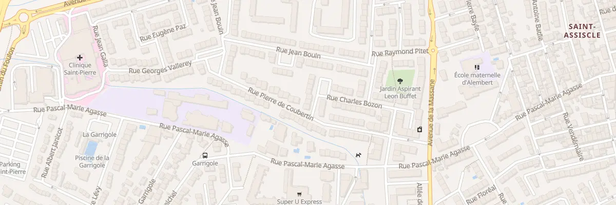 Plan du 3 Rue Charles Bozon à Perpignan