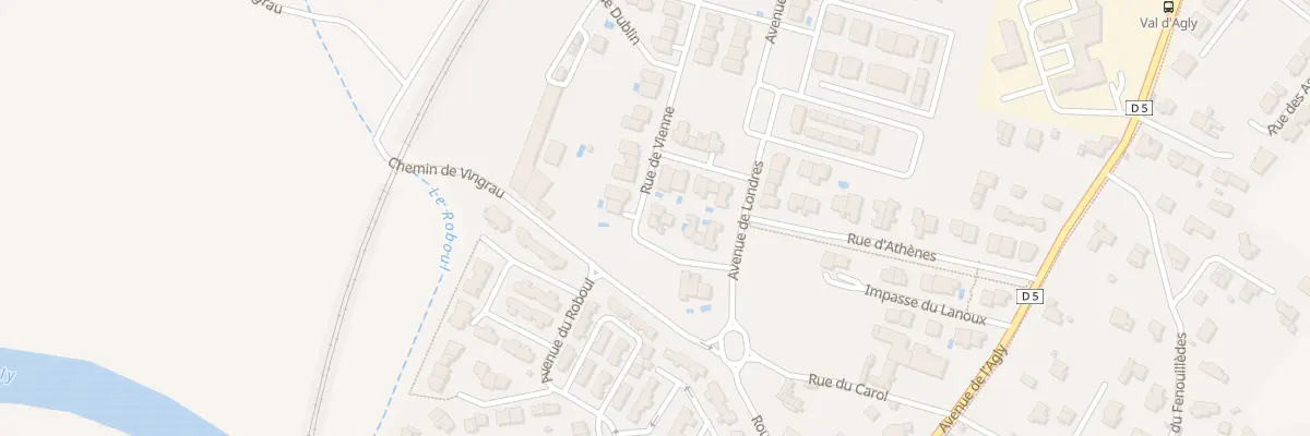 Plan du 10 Rue de Vienne à Rivesaltes