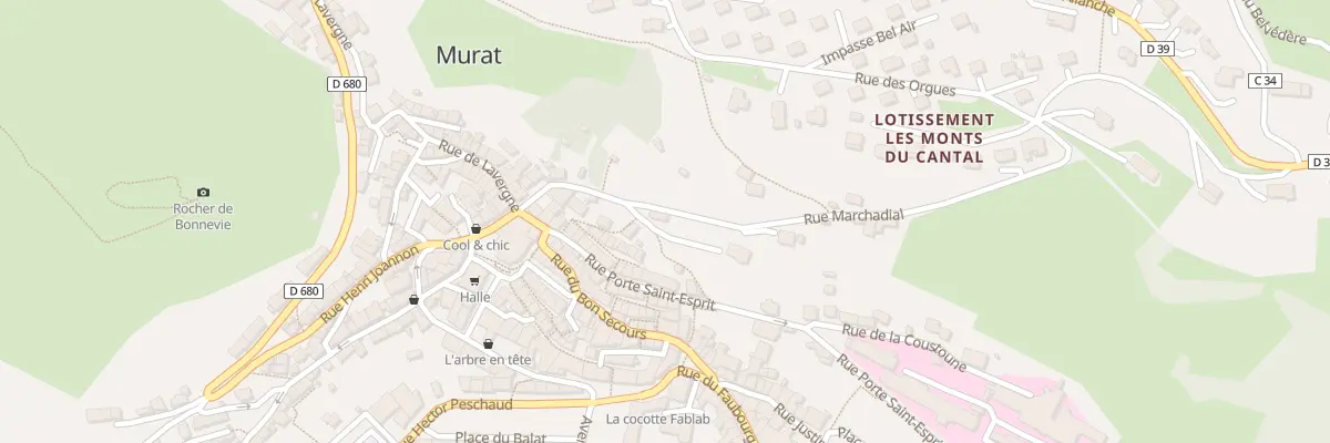 Plan du 4B Rue Marchadial à Murat