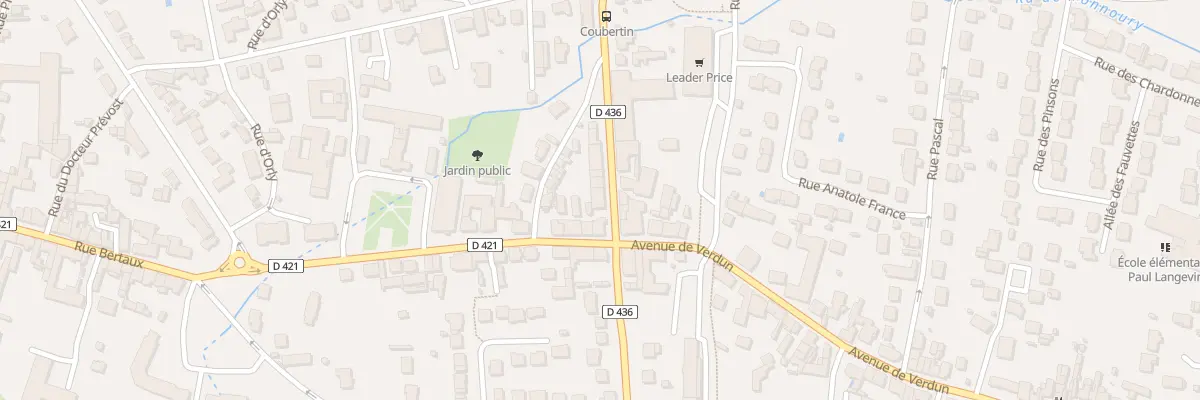 Plan du 3 Av du General Leclerc à Fontenay-Trésigny