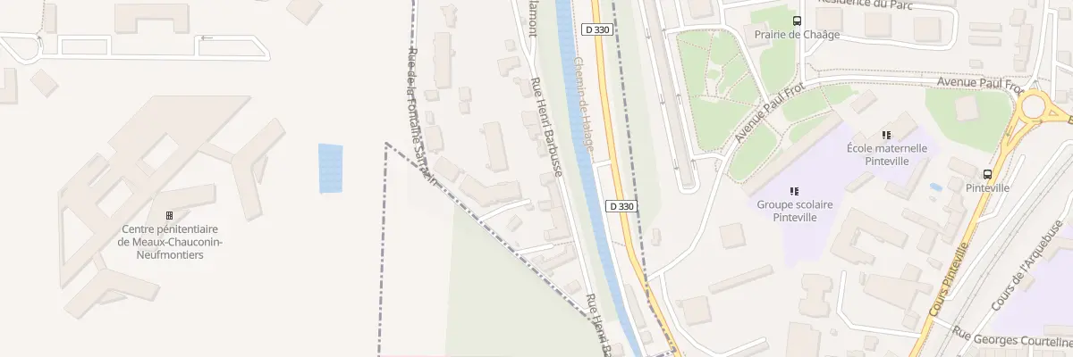 Plan du 23 Rue Henri Barbusse à Crégy-lès-Meaux