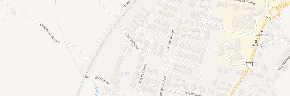 Plan du 35 Rue de Vienne à Rivesaltes