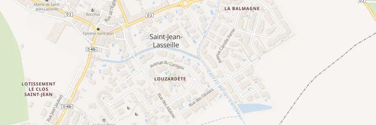 Plan du 17 Av du Canigou à Saint-Jean-Lasseille