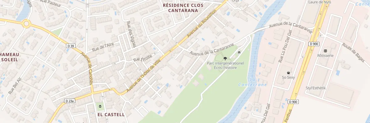 Plan du 6 Imp des Albères à Pollestres